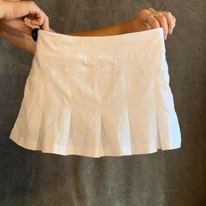 Kids White tennis skirt